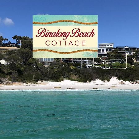 Binalong Beach Cottage Beachfront At Bay Of Fires Next To Restaurant Binalong Bay Exterior foto