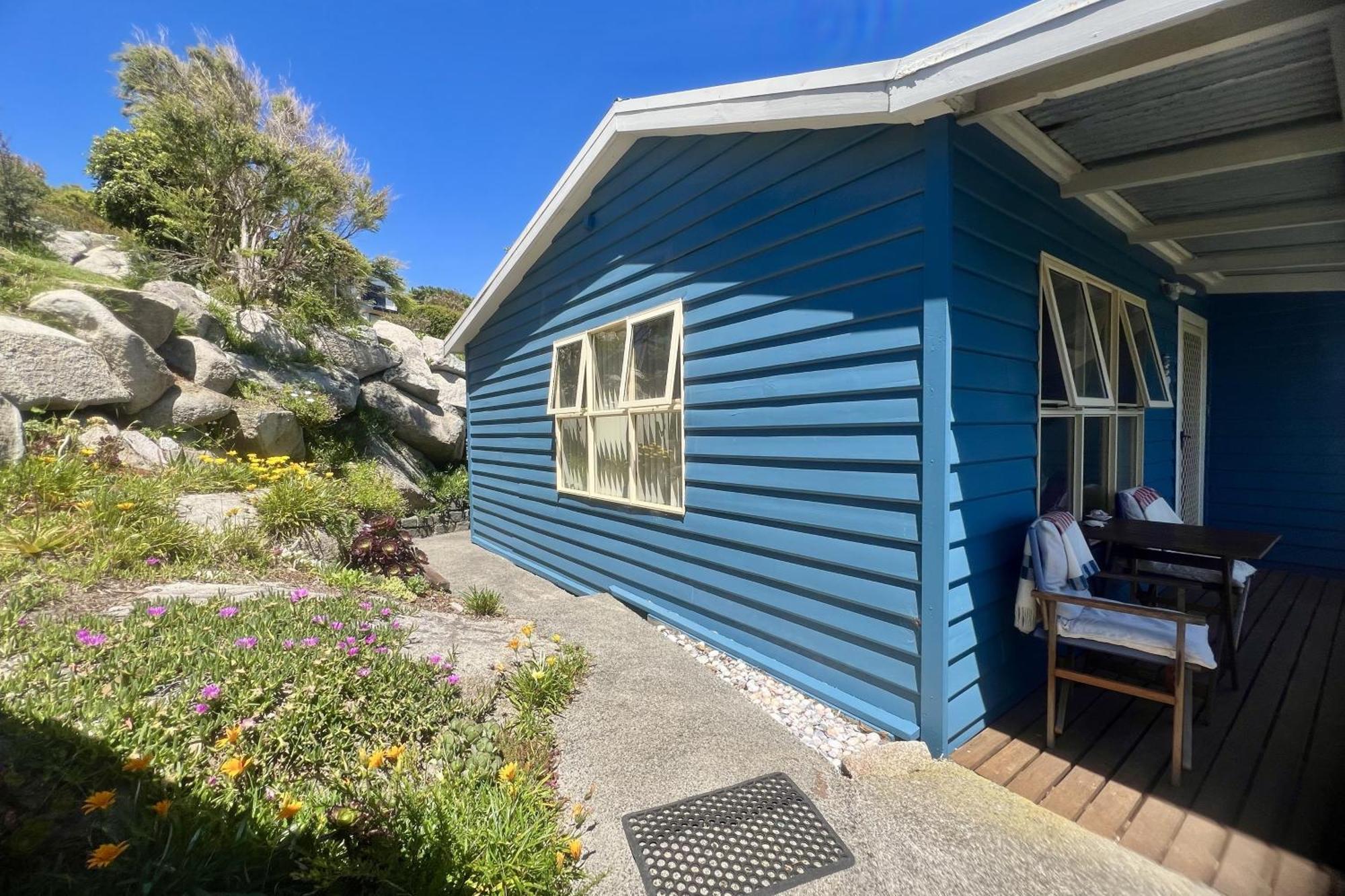 Binalong Beach Cottage Beachfront At Bay Of Fires Next To Restaurant Binalong Bay Exterior foto
